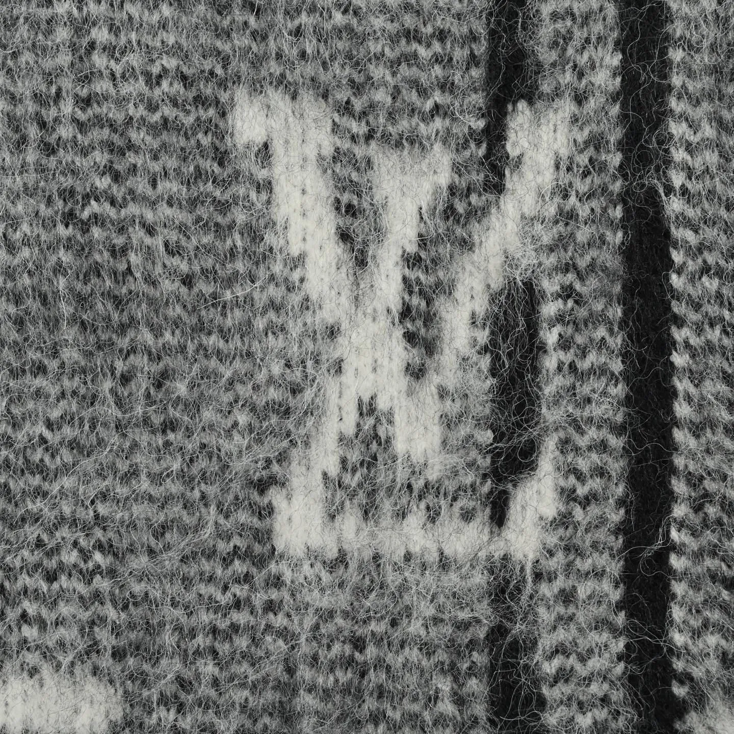 Louis Vuitton/Louis Vuitton full-frame presbyopic logo mohair sweater